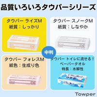 クレシア ペーパータオル タウパー ライズM 再生紙 1個(200枚入)