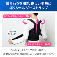メディエイド スタイルケア 背中ストレッチ S・M 日本シグマックス　姿勢ケアベルト