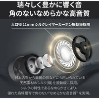 JVCケンウッド 完全ワイヤレスイヤホン HA-FX550T HA-FX550T-B 1個（直送品）