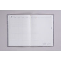 高橋書店 【2025年4月版】デスクダイアリーカジュアル7 A5 バーチカル 月曜始まり ウォームグレイ 967 1冊（直送品）