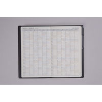 高橋書店 【2025年4月版】ニューダイアリーアルファ2 手帳判 片側1週間+ノート日曜始まり 黒 815 1冊（直送品）