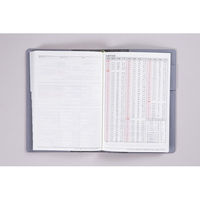 高橋書店 【2025年4月版】シャルム6 B6 片側1週間+ノート 月曜始まり カルドグレー 636 1冊（直送品）