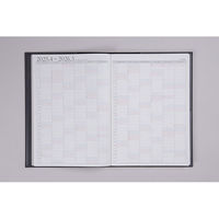 高橋書店 【2025年4月版】デスクダイアリーカジュアル B5 片側1週間+ノート 月曜始まり 黒 970 1冊（直送品）