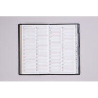 高橋書店 【2025年4月版】リベルインデックス1 手帳判 月間 日曜始まり クラッシーブラック 661 1冊（直送品）