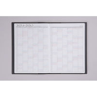 高橋書店 【2025年4月版】デスクダイアリーカジュアル6 A5 バーチカル 月曜始まり モスグリーン 966 1冊（直送品）