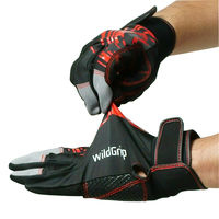 小野商事 合成皮革手袋 ワイルドグリップ Mサイズ AG6465 1双（直送品）