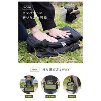 AND MYSELF クーラーボックス 小型 軽量 ソフトクーラーボックス カーキ　5L　1個