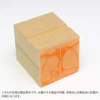 ゴム印  胃  A246  1個（直送品）