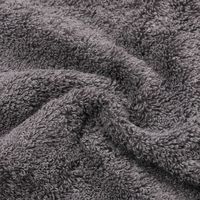 吸水速乾 ミニバスタオル チャコール LAKOLE/ラコレ