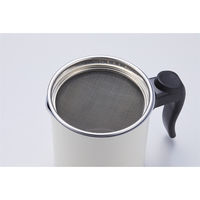 竹原製缶 リグランテ ホワイト ミニ オイルポット0.6L S-31W 1個（直送品）