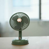 東洋ケース 扇風機 スイングファン 卓上 ミニ usb グリーン 428515 1個（直送品）