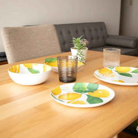 1956レストラン・サプライ プレート 27cm フレッシュレモン プラスチック 432549 1個（直送品）