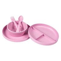 1956レストラン・サプライ ランチプレート 18.5cm キッズ ユニバーサル ピンク 453476 1個（直送品）