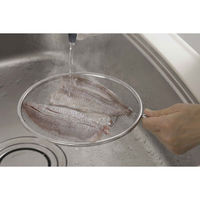 下村企販 盆ザル 21cm ママクック 手付き ステンレス製 日本製 454306 1個（直送品）