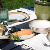 1956レストラン・サプライ プレート 27cm CARMEL REACTIVE バンブーファイバー 454827 1個（直送品）