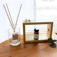 パラデック 花瓶 レトロガラス 一輪挿し フラワーベース ナチュラル 463188 1個（直送品）