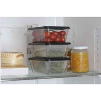 下村企販 耐熱クリアバット&ザル 9点セット 蓋付き 日本製 465242 1個（直送品）