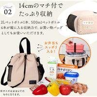 アイメディア 保冷温ショルダーバッグ ベージュ 1010167 1個（直送品）