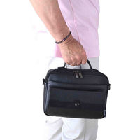 スワン Troy Bros シュリンク 横ショルダーバッグL 7014 ブラック 1個（直送品）