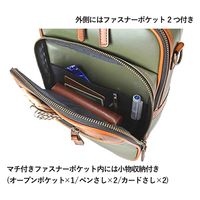 スワン U.P renoma ナパロン 縦型ショルダー 20102 ブラック 1個（直送品）