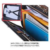 スワン SUN EAGLE アタッシュケースS 7466 ブラック 1個（直送品）