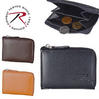 スワン ROTHCO リサイクルレザー 小銭ケース 45047 ブラック 1個（直送品）