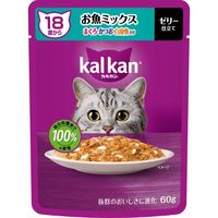 （お得なアソート）カルカン 18歳以上 キャットフード パウチ 48袋（12袋×4種）　シニア猫 ウェット
