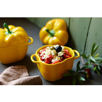 ツヴィリングJ.A.ヘンケルスジャパン ストウブ セラミック パプリカココット イエロー レンジ オーブン 1個