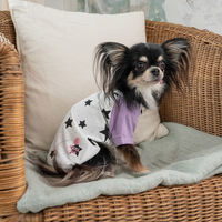 Jekyll Egg（ジキルエッグ）星柄Tシャツ L ホワイト 1個 犬用 アルクロース