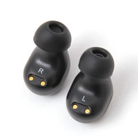 ミニワイヤレスイヤホン ブラック LAKOLE/ラコレ