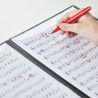 キングジム カキコ 楽譜ホルダー 8635-BK 1冊