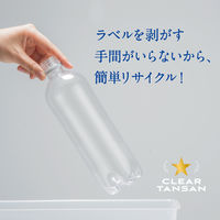 ポッカサッポロフード＆ビバレッジ サッポロ クリアタンサンラベルレス 600ml 1セット（48本）