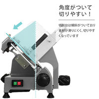 ミナト電機工業 業務用ミートスライサー PMS-250G 1個（直送品）