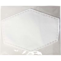 丸玉工業 ストレッチ&ドライマスク ブラック 不織布3層フィルター(3枚)付 90379519 1枚（直送品）