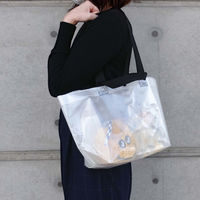 丸玉工業 ラミクロスバッグ 2WAY トートS(BLUE) 90371322 1枚（直送品）