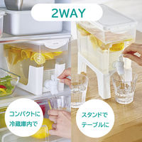 コジット ドリンクサーバー 3L プラスチック製 スタンド付 ソソギーナ kari4969133919619 1個