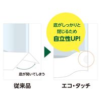 武蔵野産業 食品袋 エコ・タッチ花 4580311241065 1セット(1袋(100枚入)×30)（直送品）