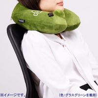 ハイ・キューブ GI-AIR ポンプ式ネックピロー マスタードカーキ NHC-018 1個入 1個（直送品）