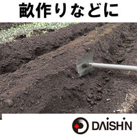 大進 伸縮式 雑草根こそぎレーキ 草刈り 草削り 道具 草取り 立ったまま DG-14R6 1本（直送品）