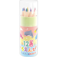 三洋堂 すいぞくかんのおともだち色えんぴつ12色入1筒 4583 1袋（12筒）