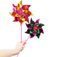 三洋堂 組み立てキラキラかざぐるま 4710 1袋（24個）