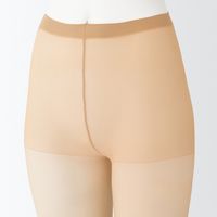 【レディース】無印良品 婦人 サポートタイプ ２０デニール ストッキング（３足組） 婦人Ｍ ヌードベージュ 良品計画