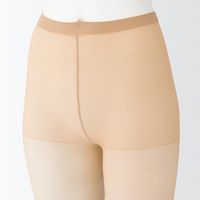 【レディース】無印良品 婦人 サポートタイプ ２０デニール ストッキング（３足組） 婦人ＸＬ クリアベージュ 良品計画