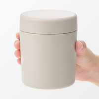 無印良品 広口で洗いやすい 保温保冷 スープジャー ３００ｍＬ グレーベージュ 良品計画