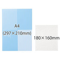 軽梱包用エアー緩衝袋フラップなし160mm×180mm 100枚入り PPFN21 1個（100枚） オリジナル