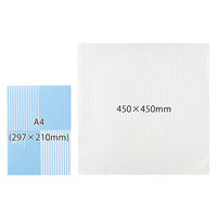 軽梱包用エアー緩衝袋フラップなし450mm×450mm 25枚入り PPFN07 1個（25枚） オリジナル