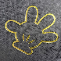 ボンフォーム ファンシー クラッシーミッキー ティッシュカバー ブラック 7244-05BK 1個（直送品）