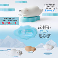 プラス カッター ダンボールカッター 開梱用 ピコフレンズ シロクマ 35337 1個