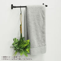 水上 FIRST PRO ステンレス タオルバー ブラック 300 TB-300-B 1個（直送品）