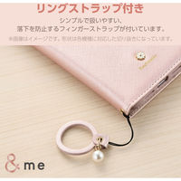 らくらくスマートフォン F-53E ケース レザー 手帳型 ミラー付 ピンク PM-F244PLFJM2PN エレコム 1個（直送品）